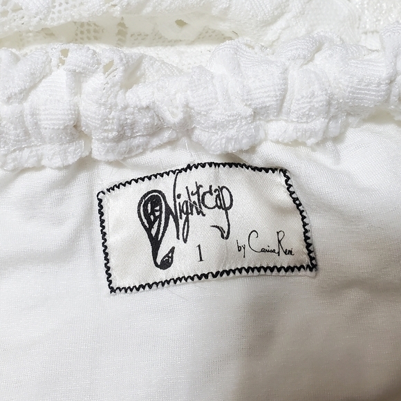 NWT Nightcap 1 XS XXS Positano Lace Maxi Bohemian Boho Dress Gown - Picture 8 of 10